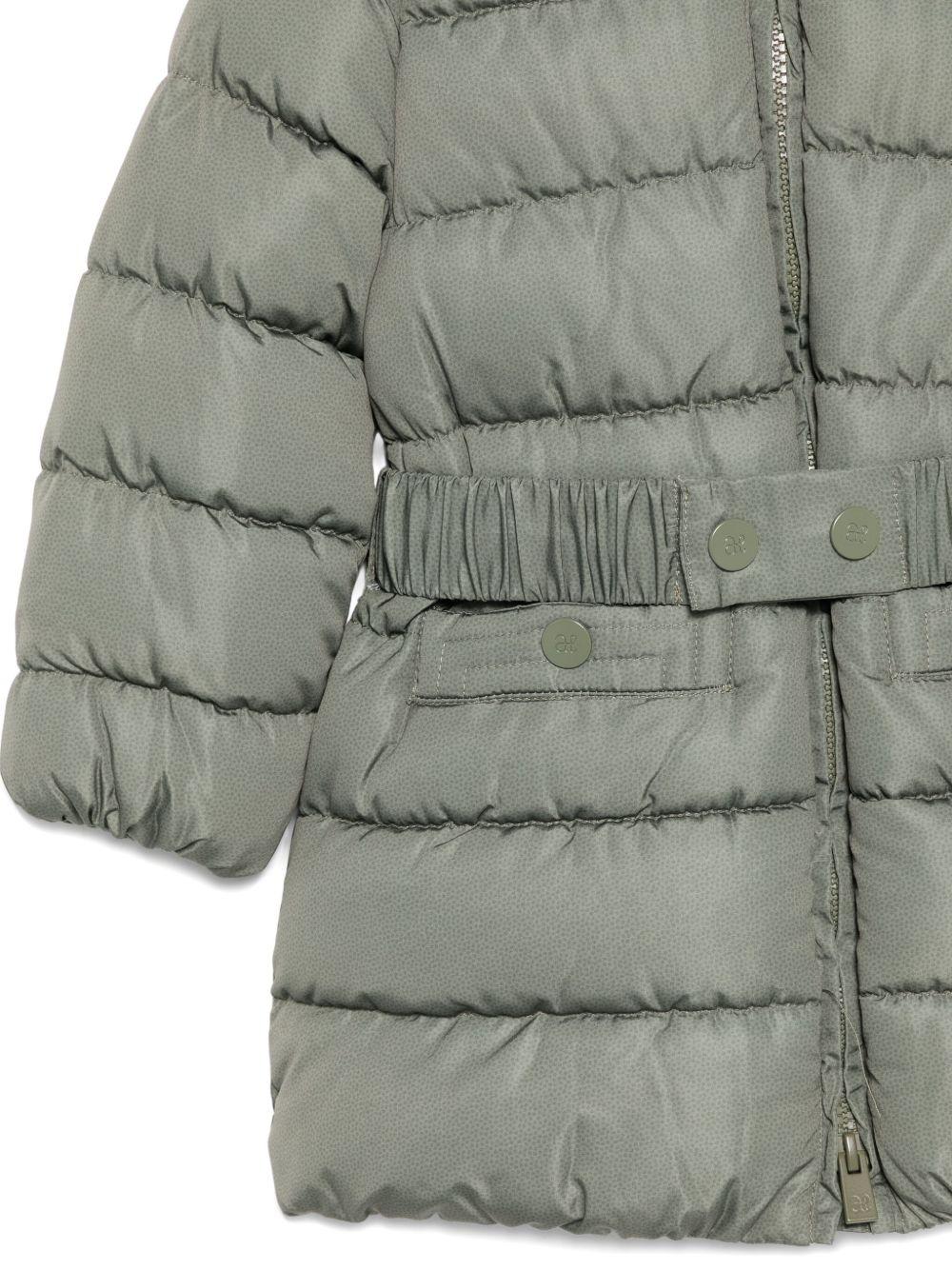 Giubbotto verde oliva per bambina 5850 020 Abel & Lula 