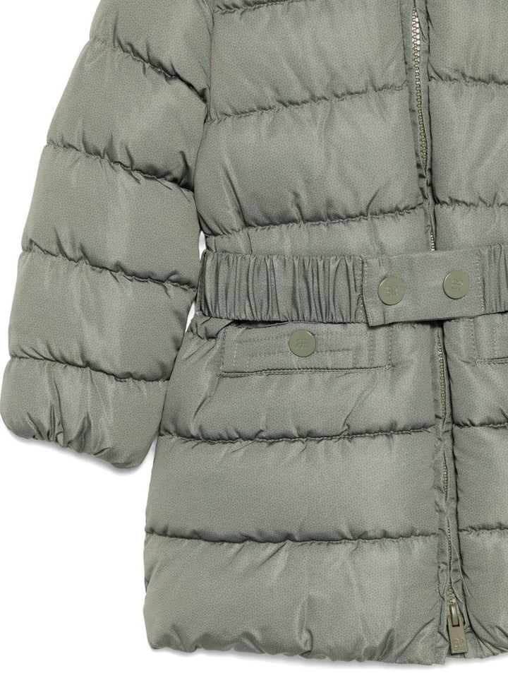 Giubbotto verde oliva per bambina 5850 020 Abel & Lula 