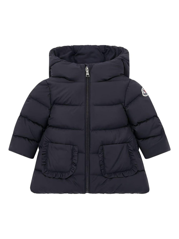Giubbotto blu navy per neonata 9511C00001597YW 778 Moncler Kids 