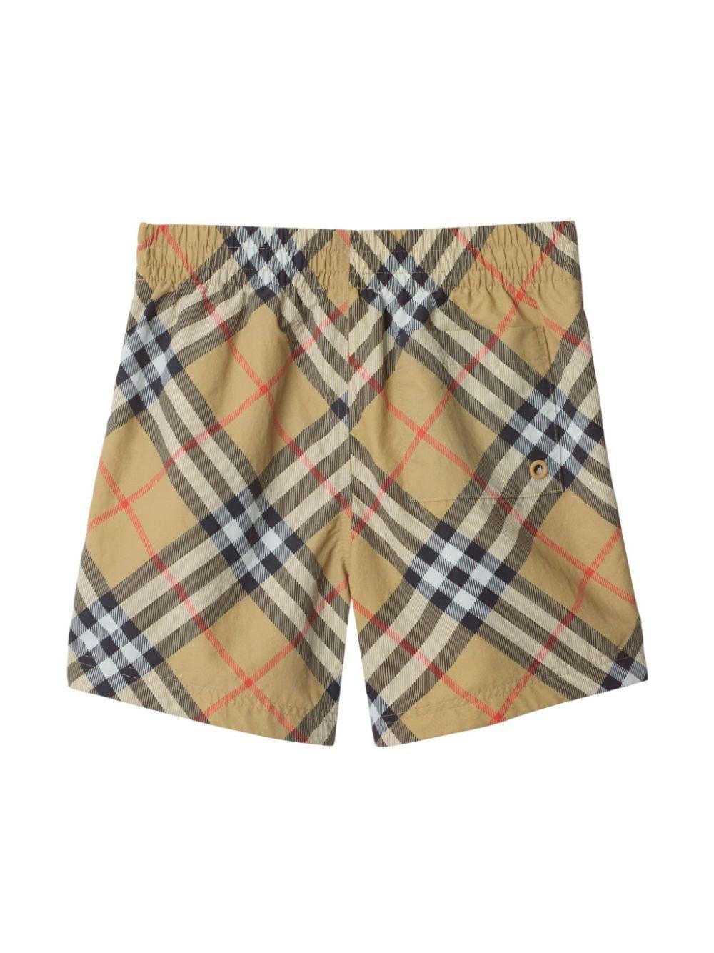 Costume beige sabbia/multicolore per bambino 8100049 B9368 Burberry Kids 