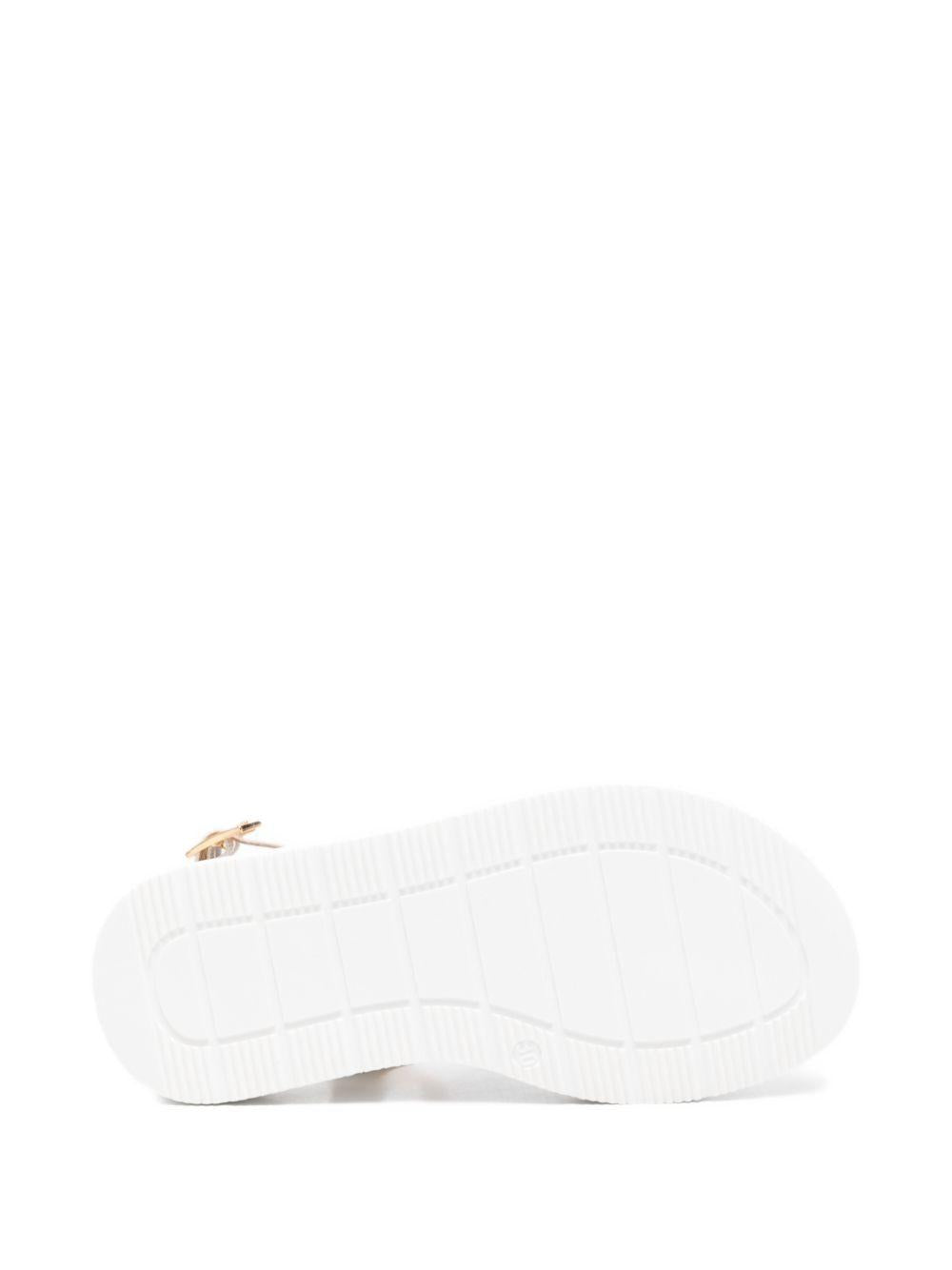 Sandali bianche per bambina F4A2E05921733 139 Elisabetta Franchi Kids 