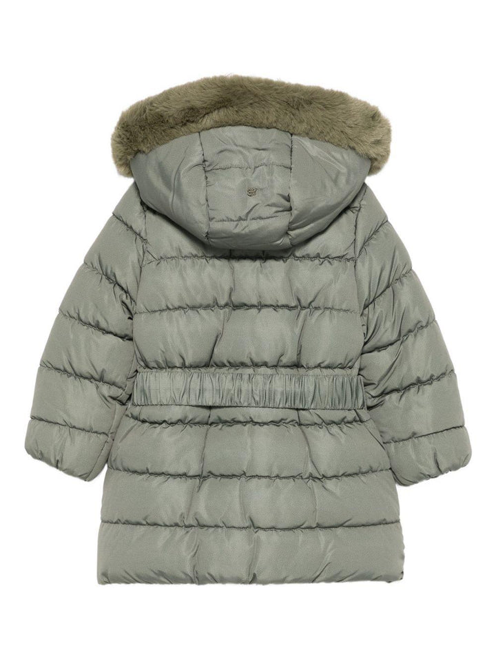 Giubbotto verde oliva per bambina 5850 020 Abel & Lula 