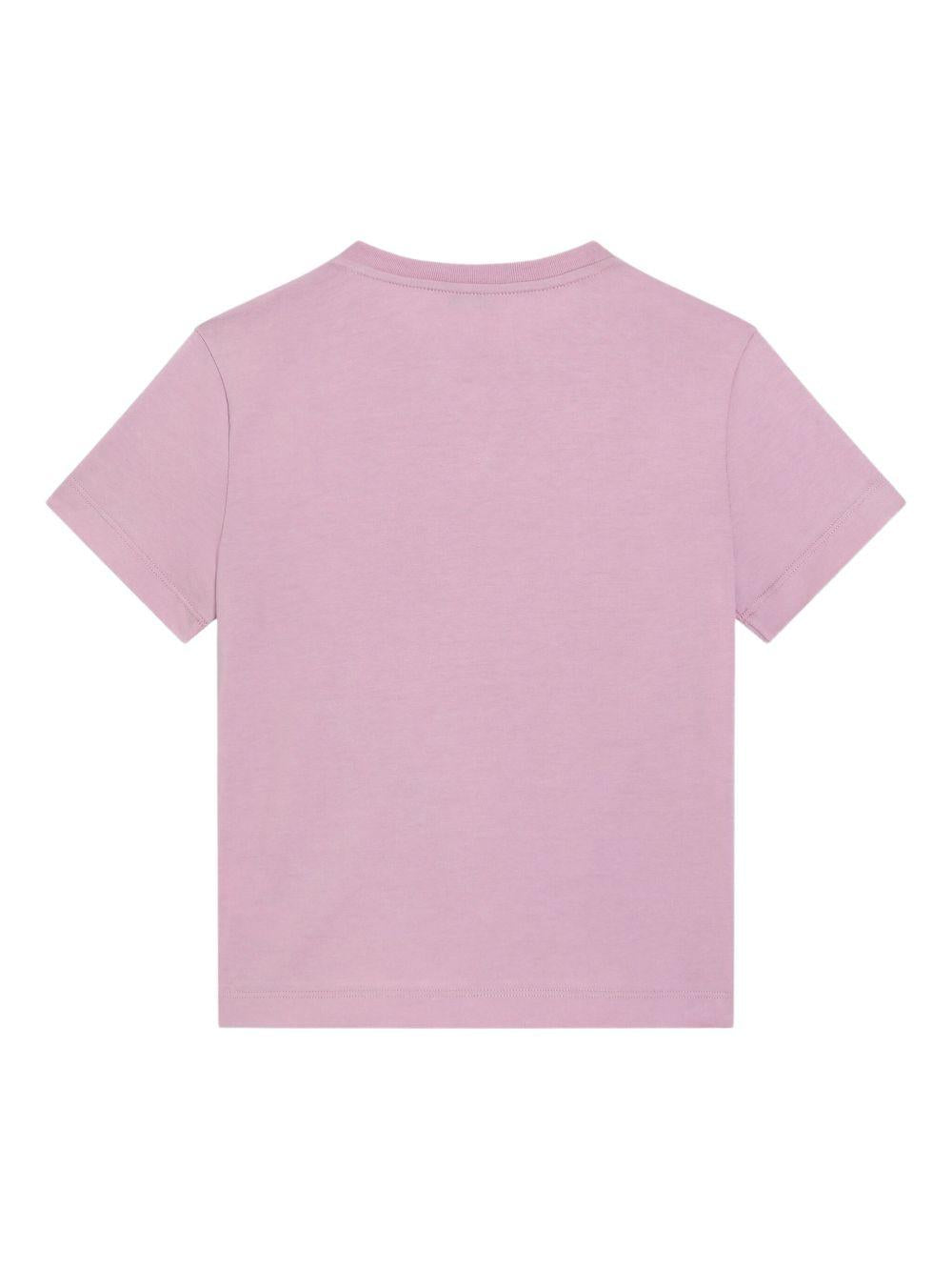 T-shirt lilla per bambina L5JTNKG7PHN F3904 Dolce & Gabbana Kids 