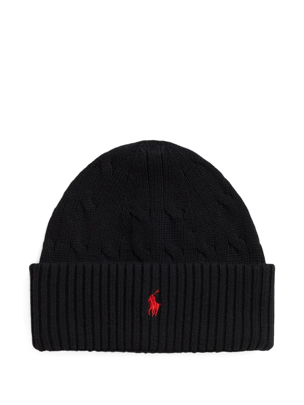 Cappello nero per bambino 323980663 003 Ralph Lauren Kids 