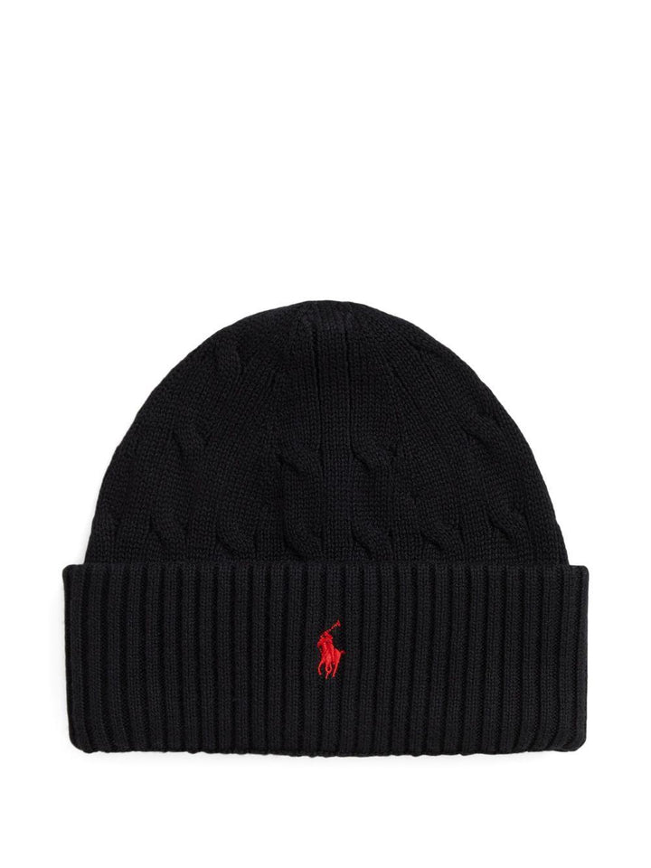 Cappello nero per bambino 323980663 003 Ralph Lauren Kids 