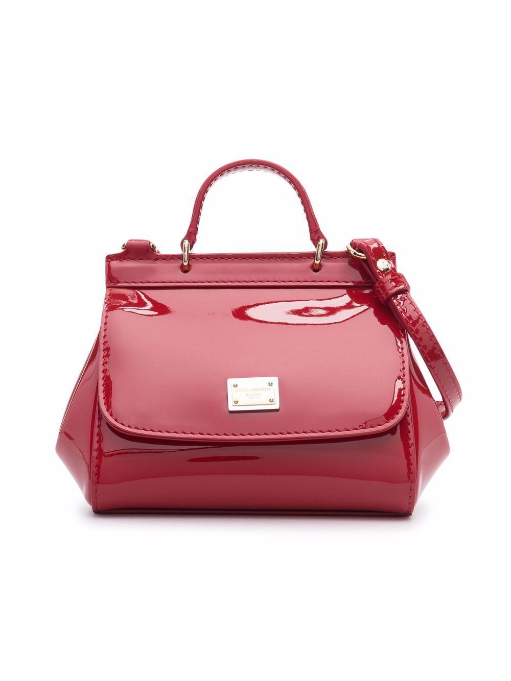 Borsa rossa per bambina EB0003A1067 87124 Dolce & Gabbana Kids 
