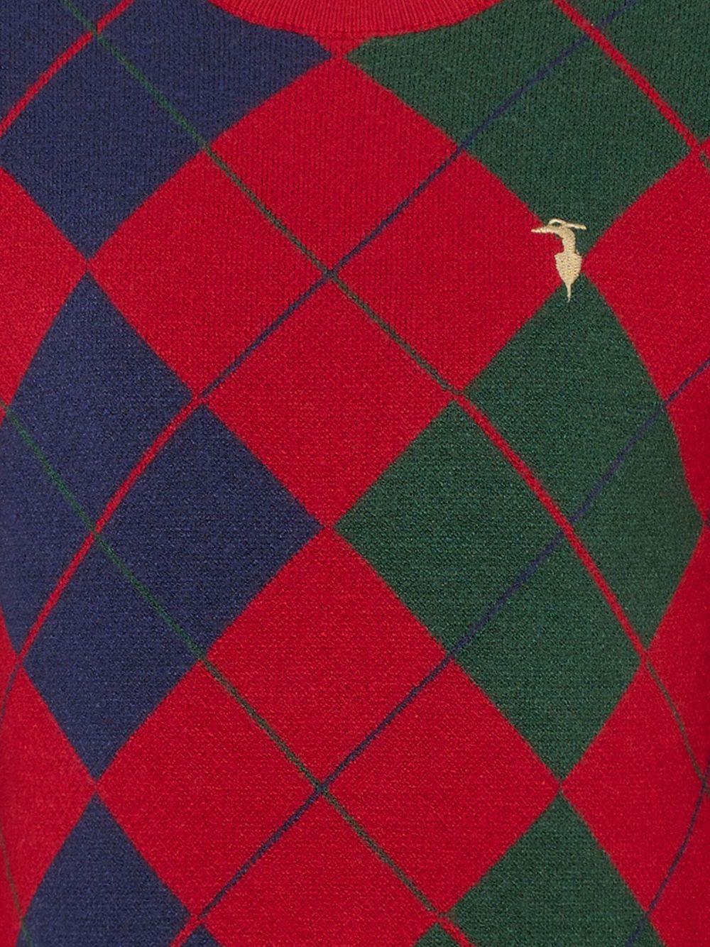 Maglione rosso per bambino TBA25062MA EMB Trussardi Kids 