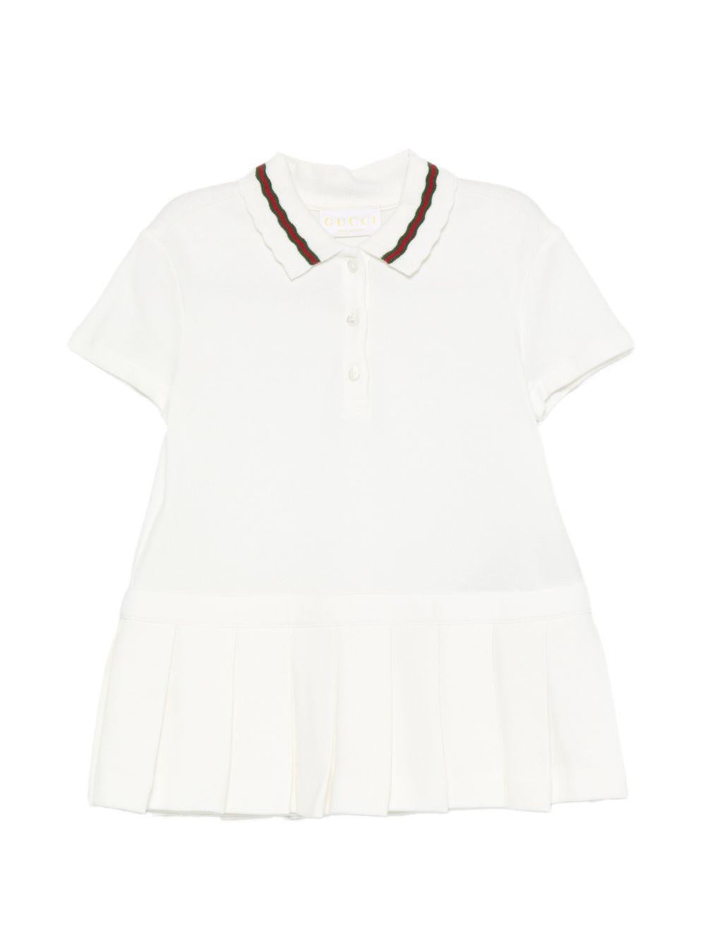 Abito bianco per neonata 852838XJHRS 9024 Gucci Kids 