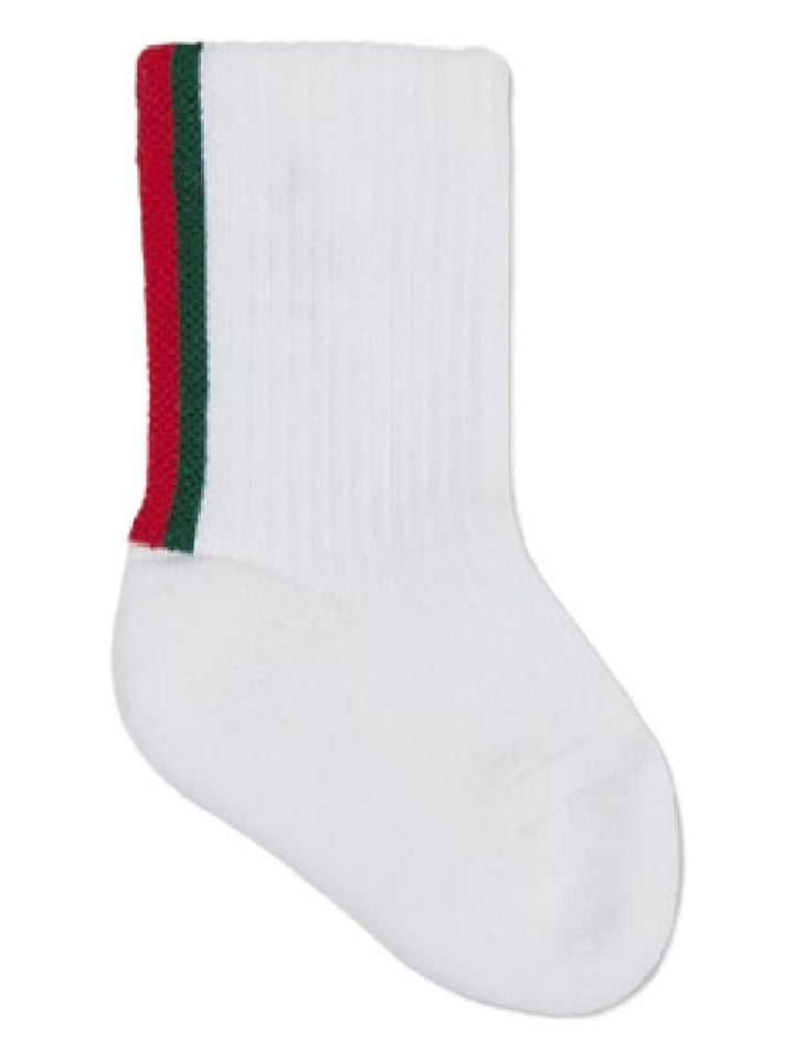 Calze bianche per neonato 8113553KABR 9066 Gucci Kids 