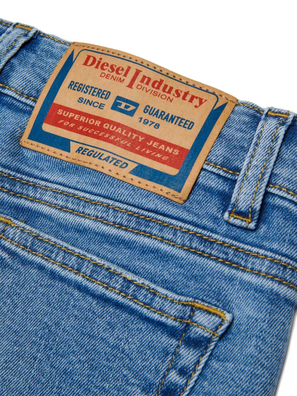 Jeans azzurri per bambina J00816KXBSX K01 Diesel Kids 