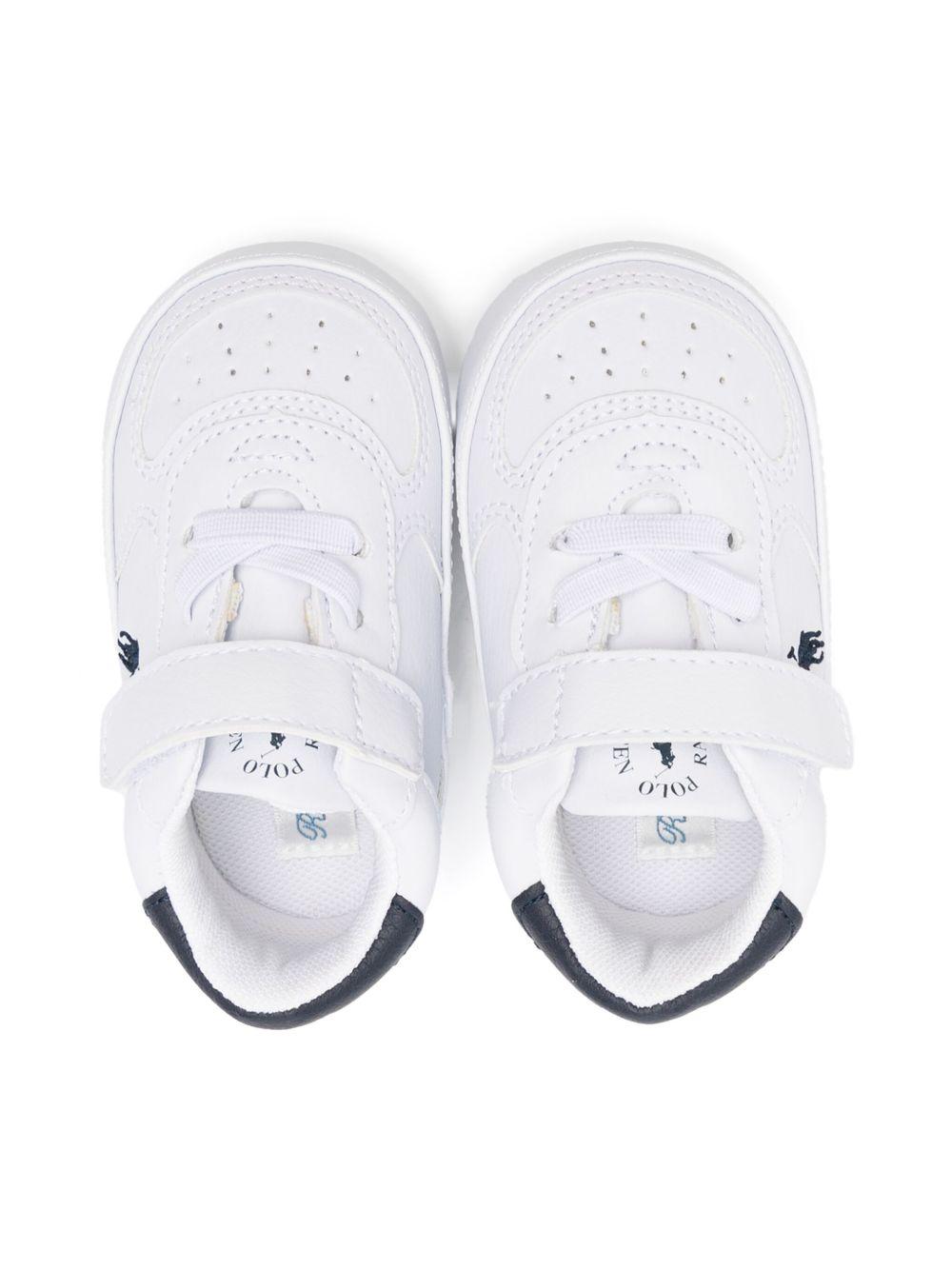 Sneakers bianche/blu per bambino RL02367103 MAS Ralph Lauren Kids 