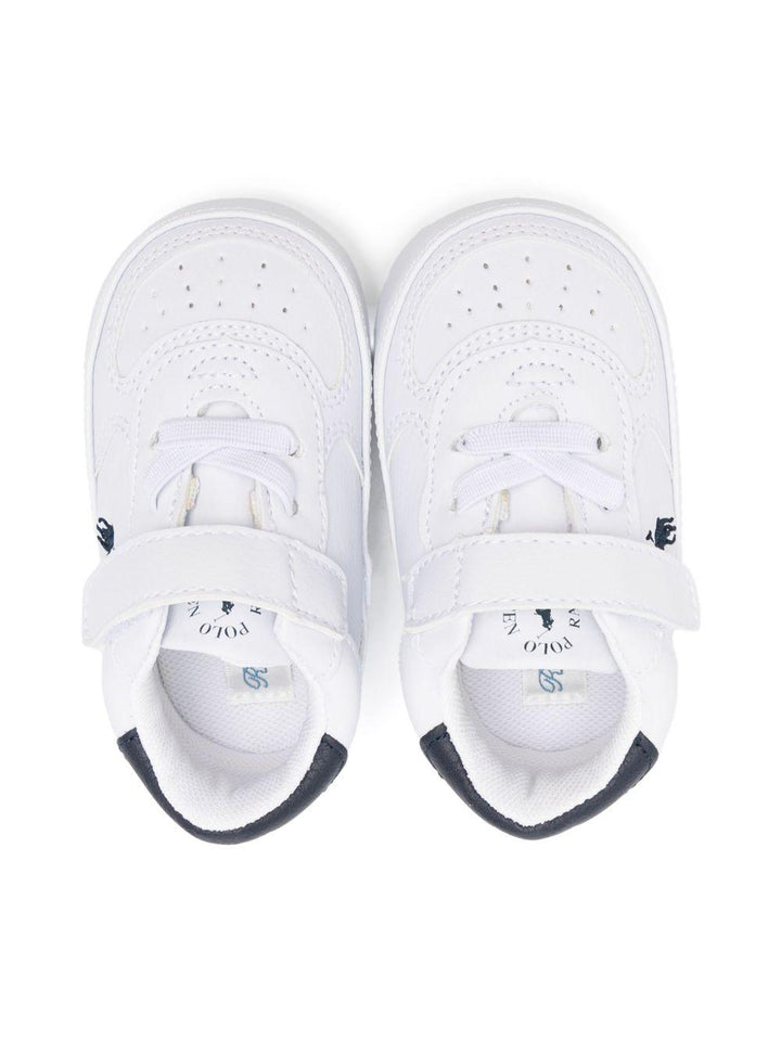 Sneakers bianche/blu per bambino RL02367103 MAS Ralph Lauren Kids 