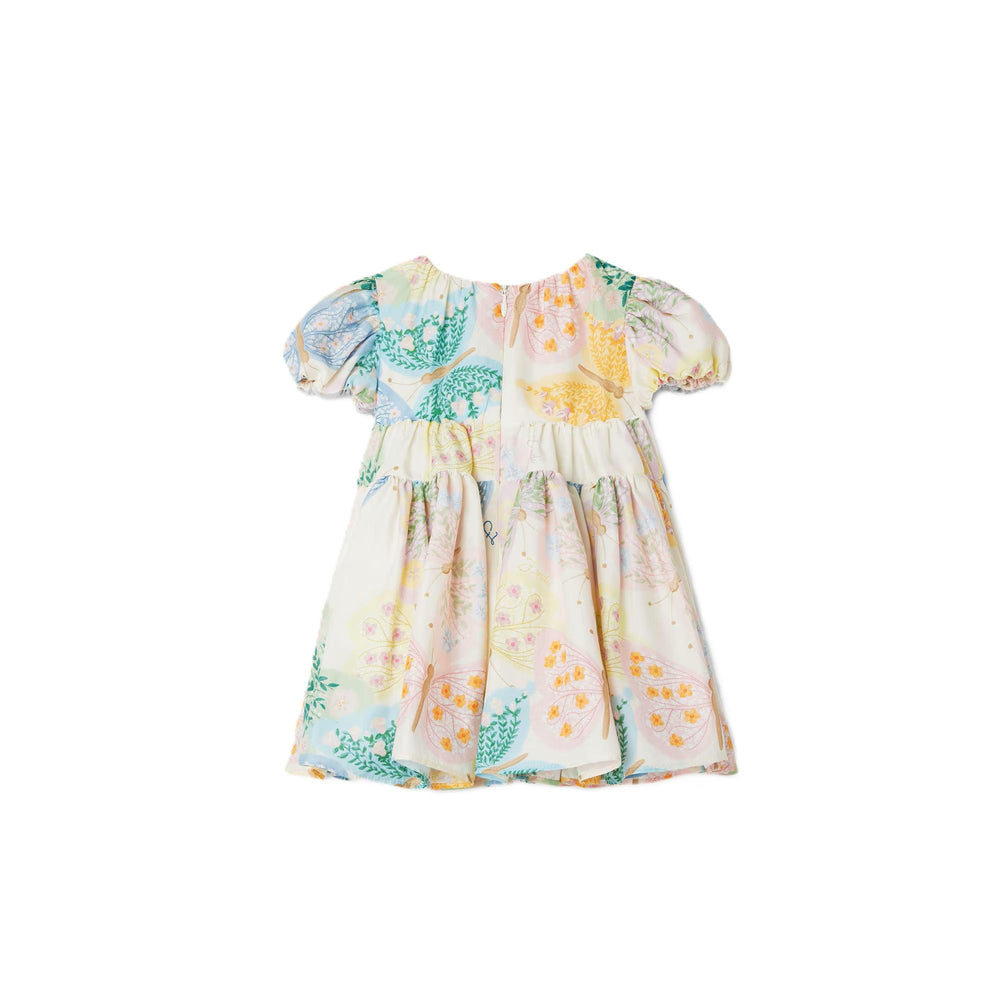 Abito multicolor per neonata BFB617AVWN F0ZA0 Fendi Kids 