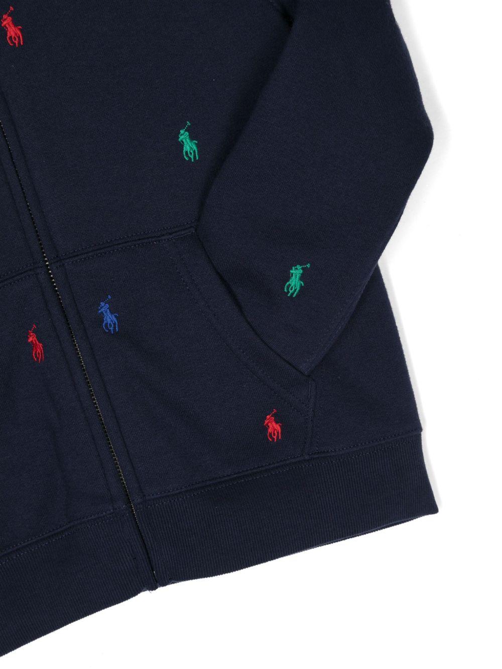 Felpa blu navy per bambino 322846209 007 Ralph Lauren Kids 