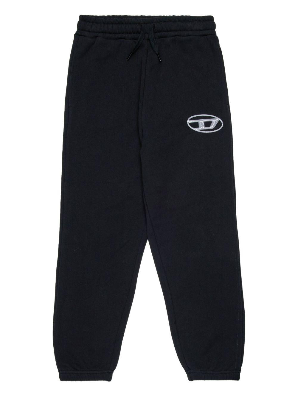 Pantalone nero per bambino J02457KYAQK K900 Diesel Kids 