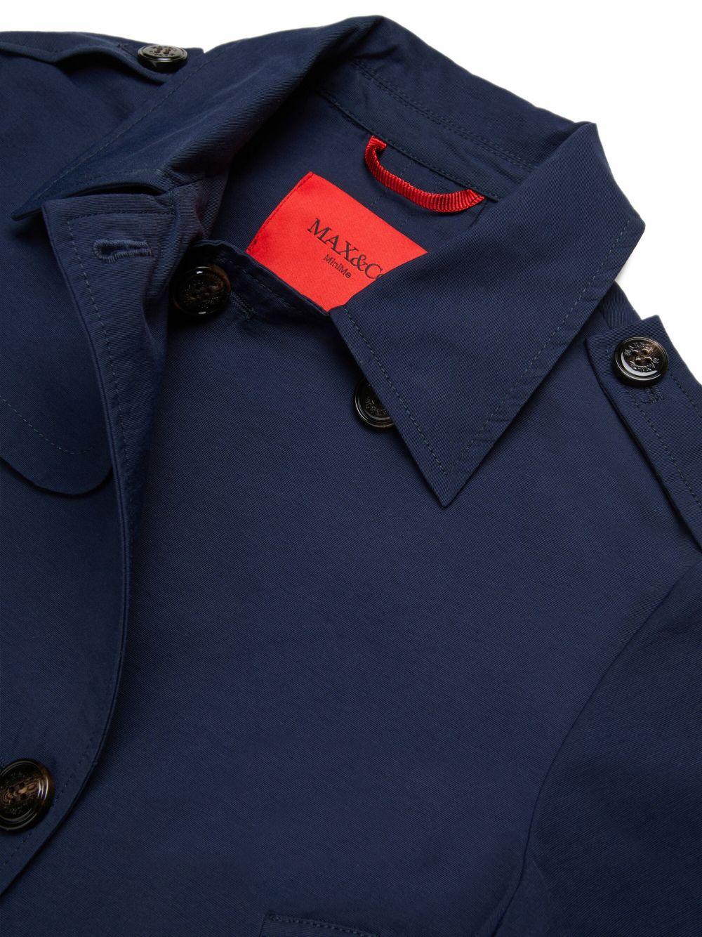 Giacca blu navy per bambina MX0281MX003 MX851 Max&co Kids 