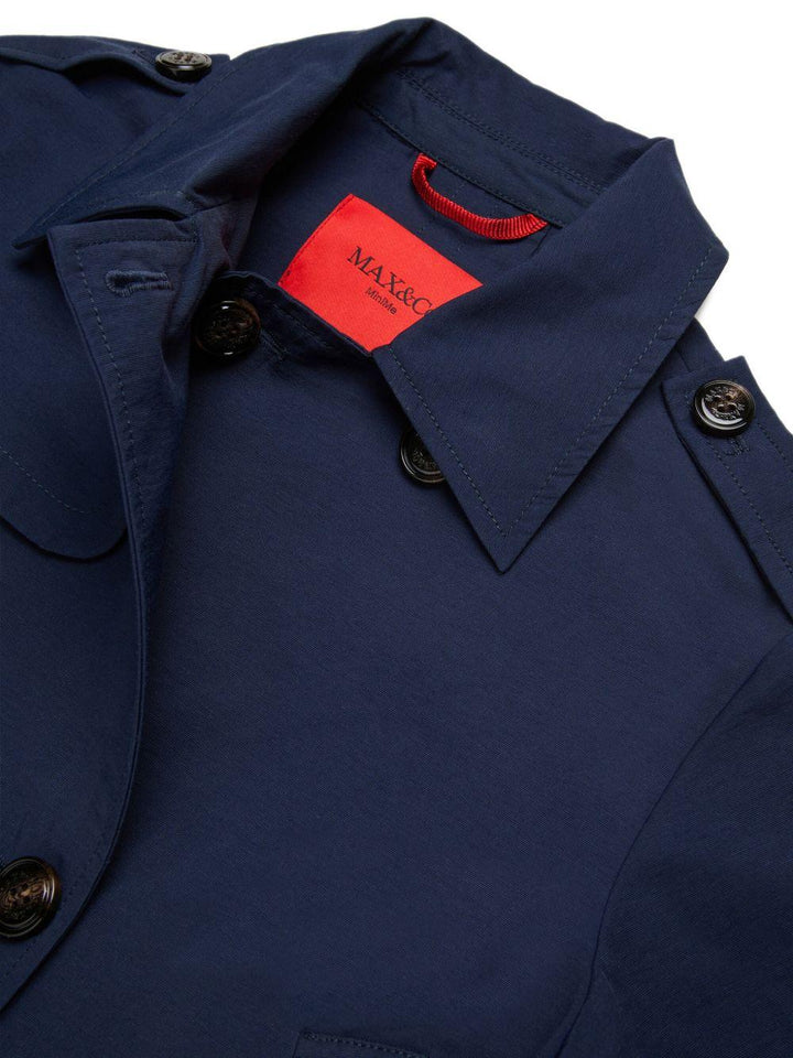 Giacca blu navy per bambina MX0281MX003 MX851 Max&co Kids 