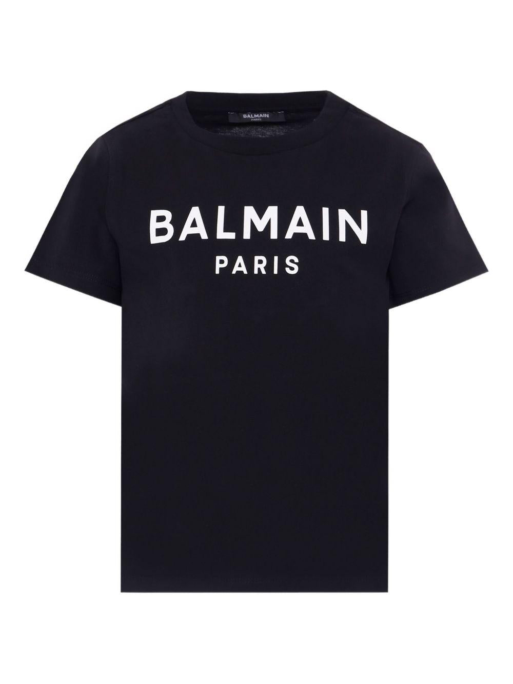 T-shirt nera per bambino