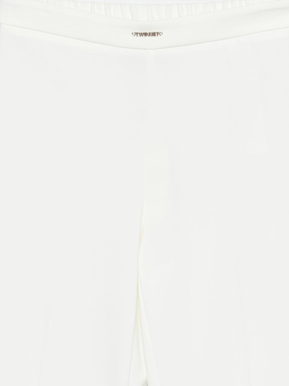 Pantalone bianco per bambina 261GJ2Q51 00526 Twin Set 