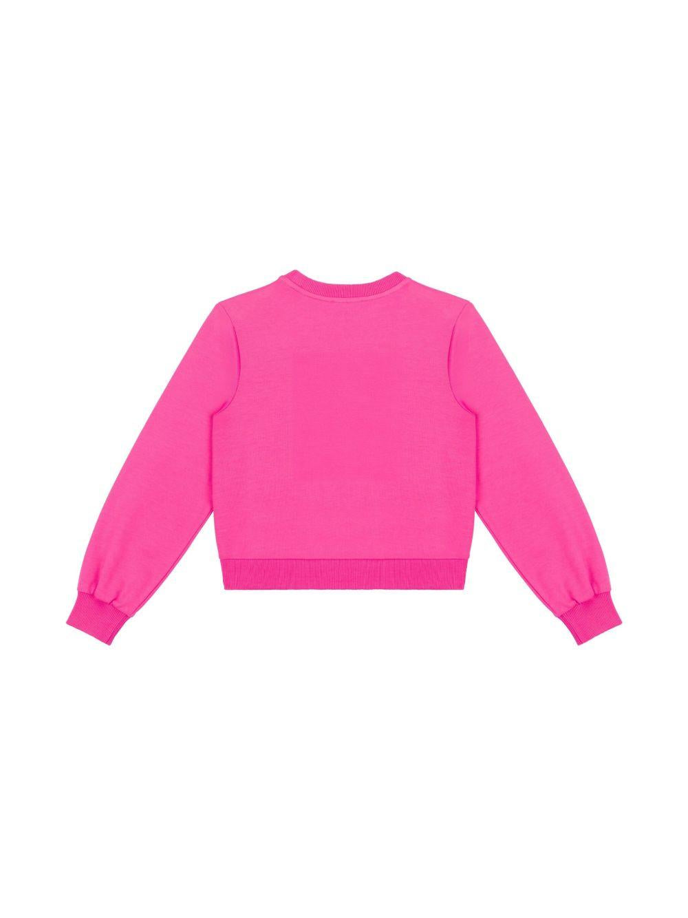 Felpa rosa fucsia per bambina
