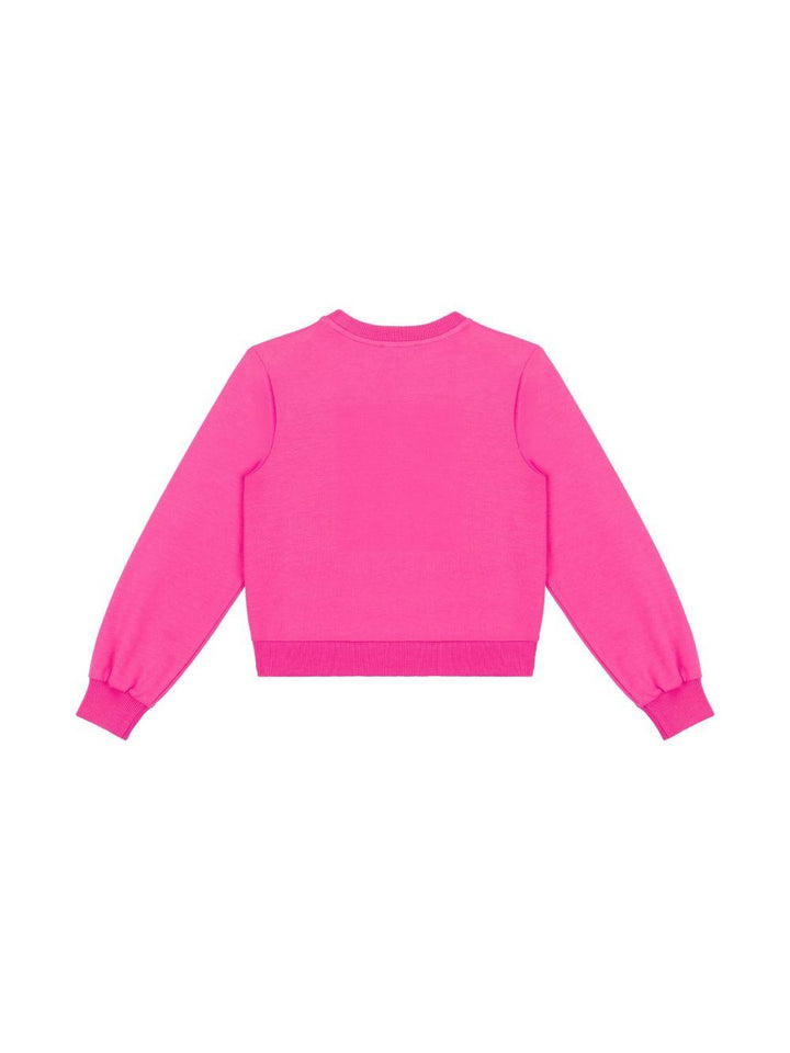 Felpa rosa fucsia per bambina