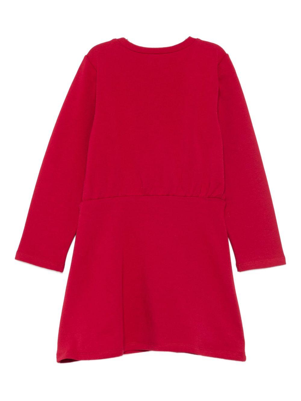 Abito rosso per bambina KF5004F0724 91656 Liu Jo 