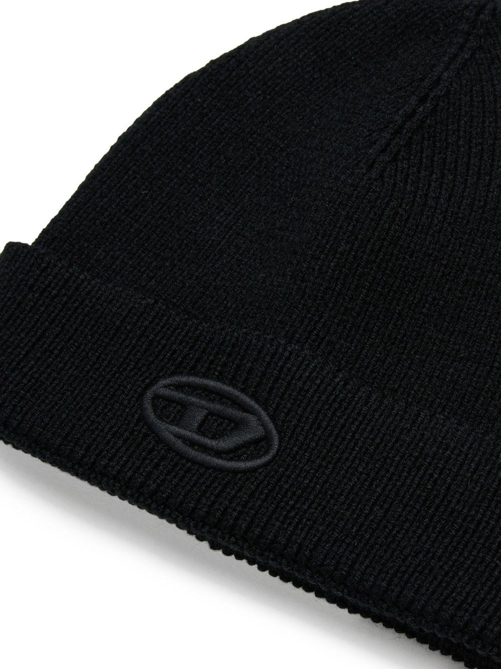 Cappello nero per bambino J02392KYAZ1 K900 Diesel Kids 
