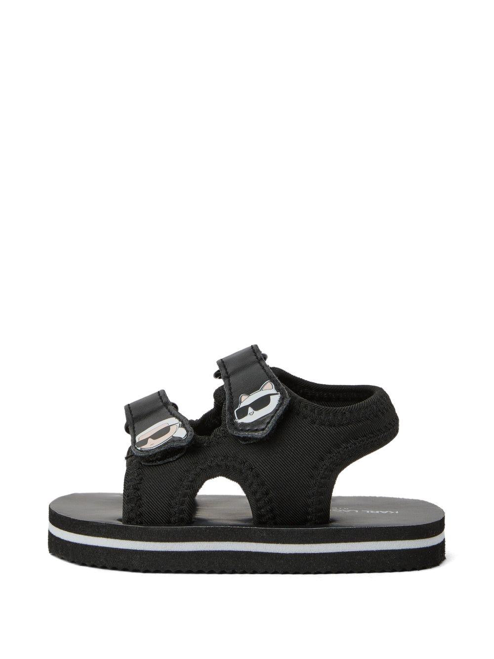 Sandali nere per bambina Z31183 09B Karl Lagerfeld Kids 