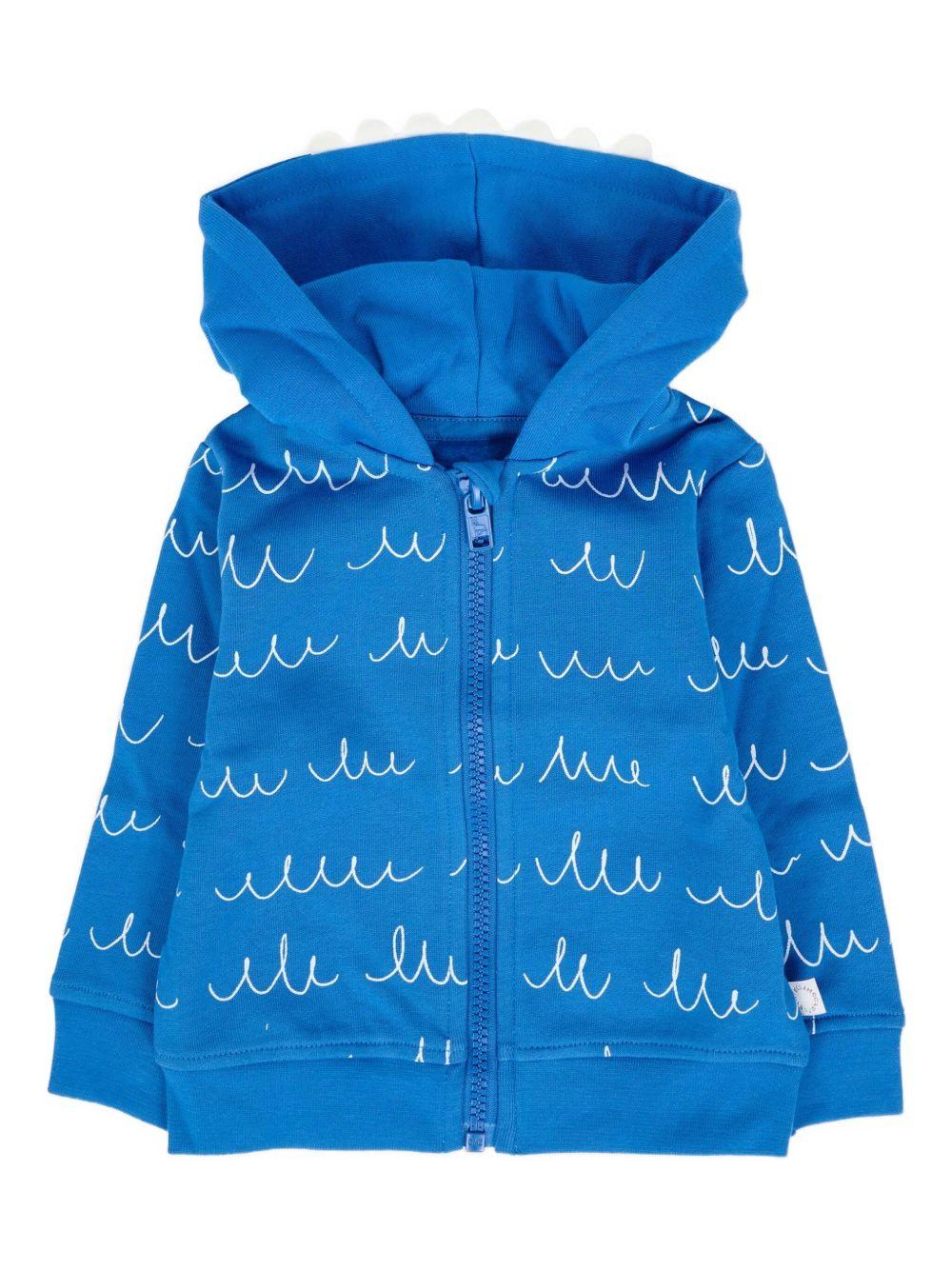 Felpa blu per neonato TX4580Z3201 60QBC Stella McCartney Kids 