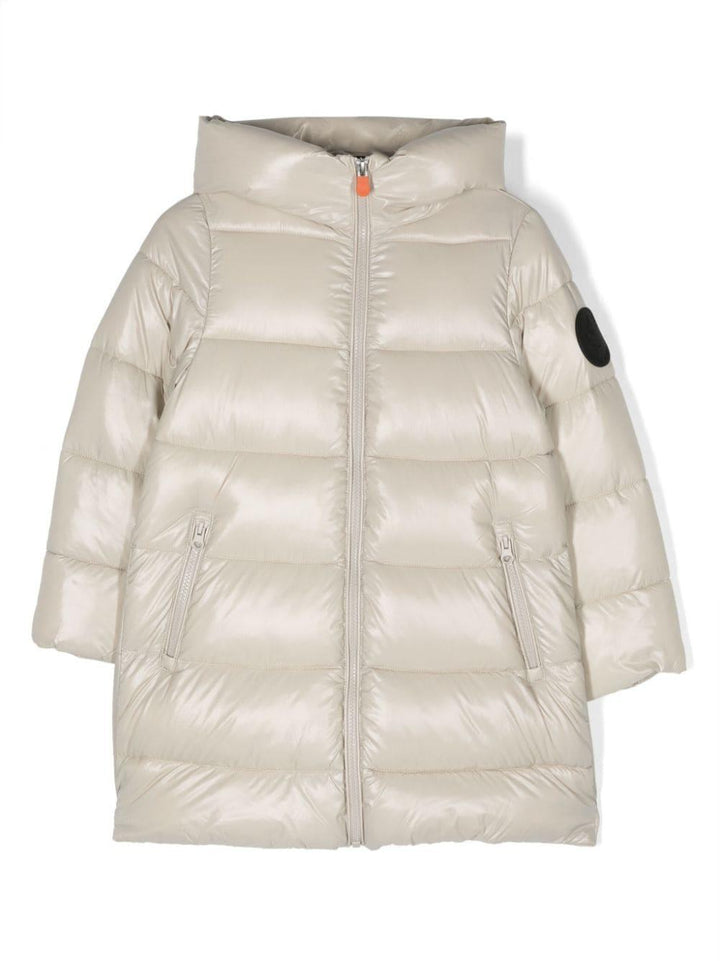 Giubbotto beige per bambina