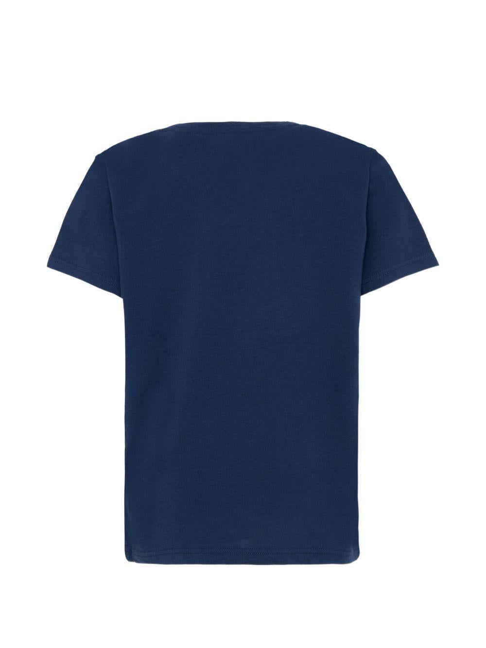 T-shirt blu per bambino LAKB0253 NNY New Balance Kids 