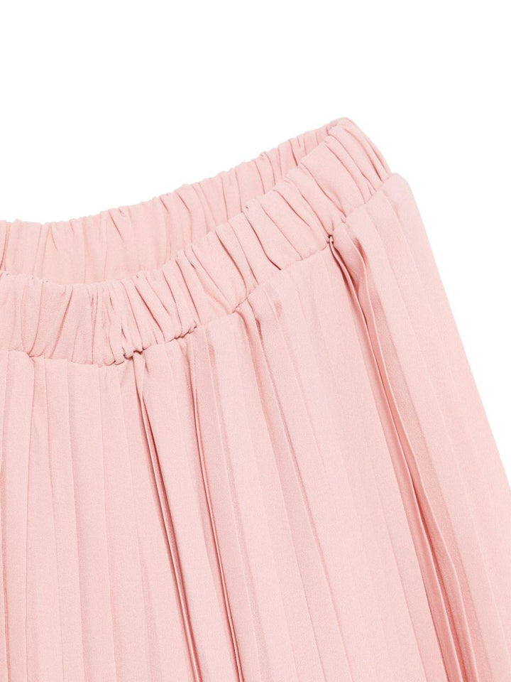 Tuta rosa cipria per bambina