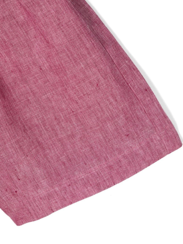 Amatista purple Bermuda shorts for girls