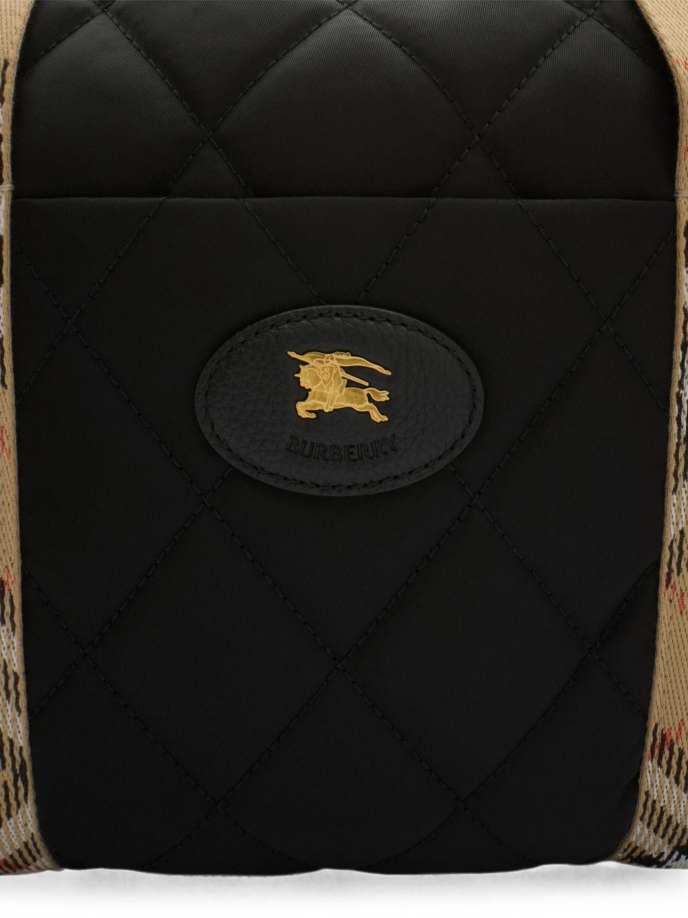 Borsa mamma nera/marrone 8126771 A1189 Burberry Kids 