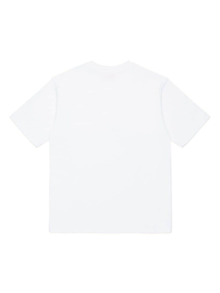 White cotton t-shirt for children