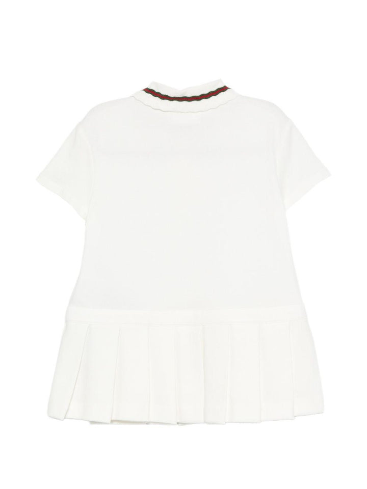 Abito bianco per neonata 852838XJHRS 9024 Gucci Kids 