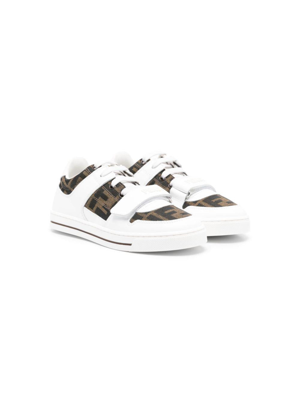 Sneakers bianca per bambino JMR476AHGY F0C1A Fendi Kids 
