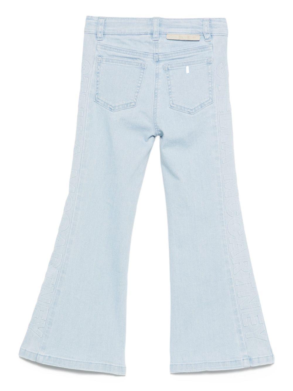 Jeans azzurro per bambina TX6E30Z0153 600 Stella McCartney Kids 
