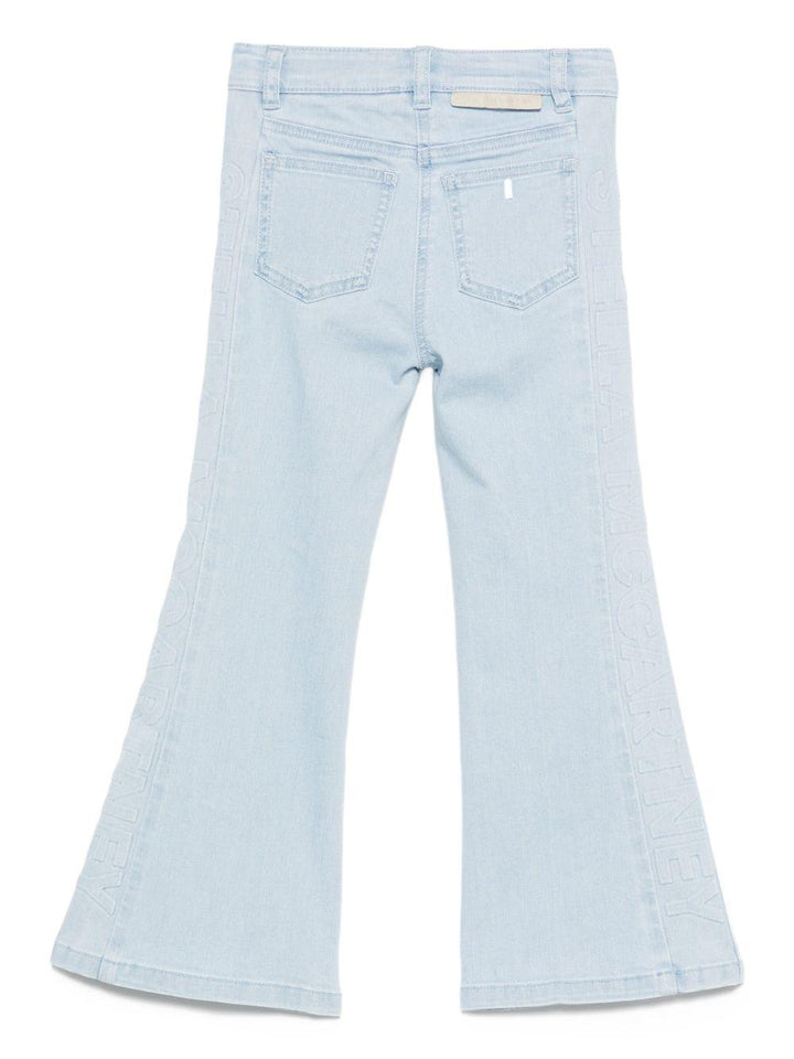 Jeans azzurro per bambina TX6E30Z0153 600 Stella McCartney Kids 