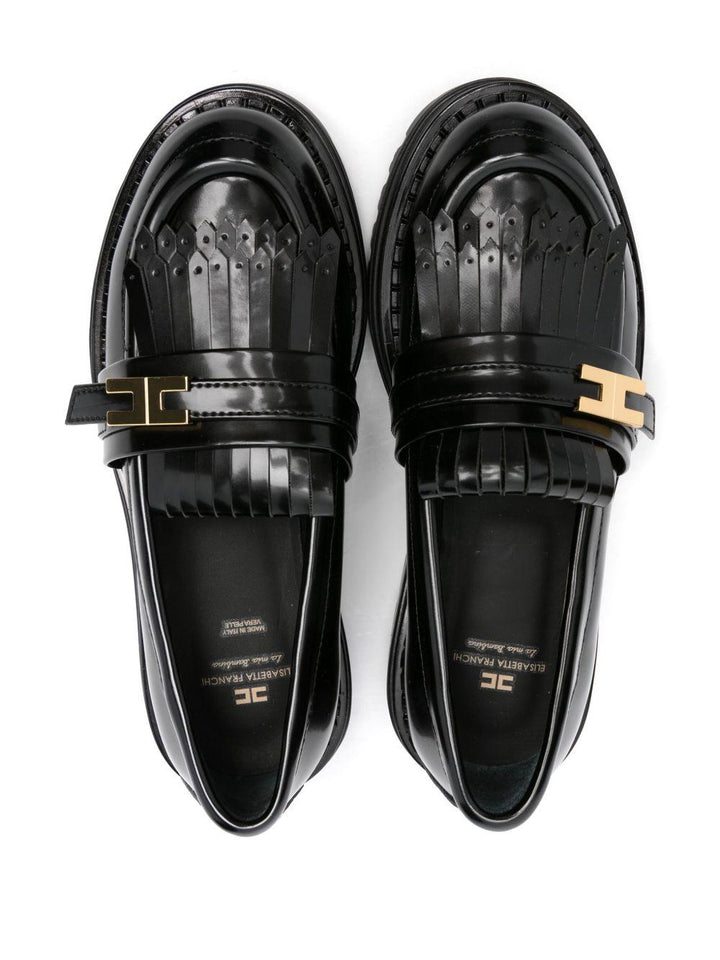 Scarpe nere per bambina F4A4E03981259 930 Elisabetta Franchi Kids 