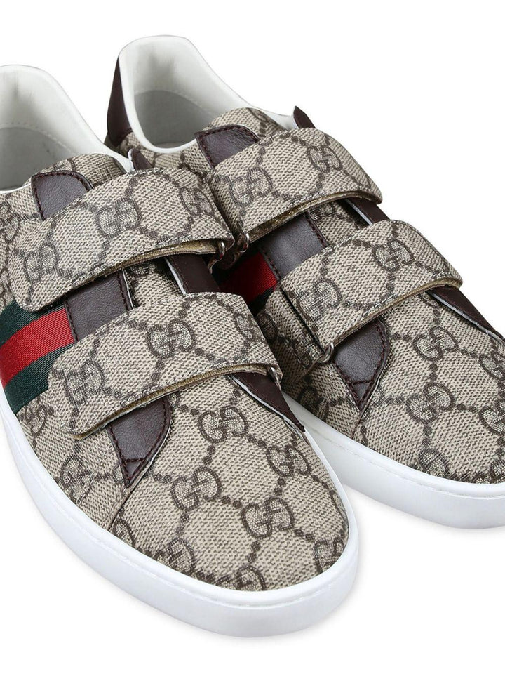 Scarpe marroni per bambino 463091FACYF 9753 Gucci Kids 