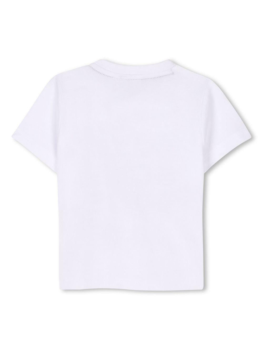 T-shirt bianca per neonato
