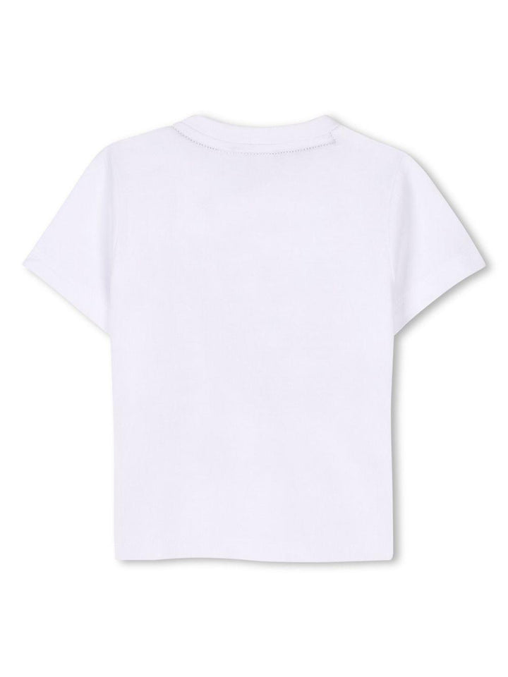 T-shirt bianca per neonato