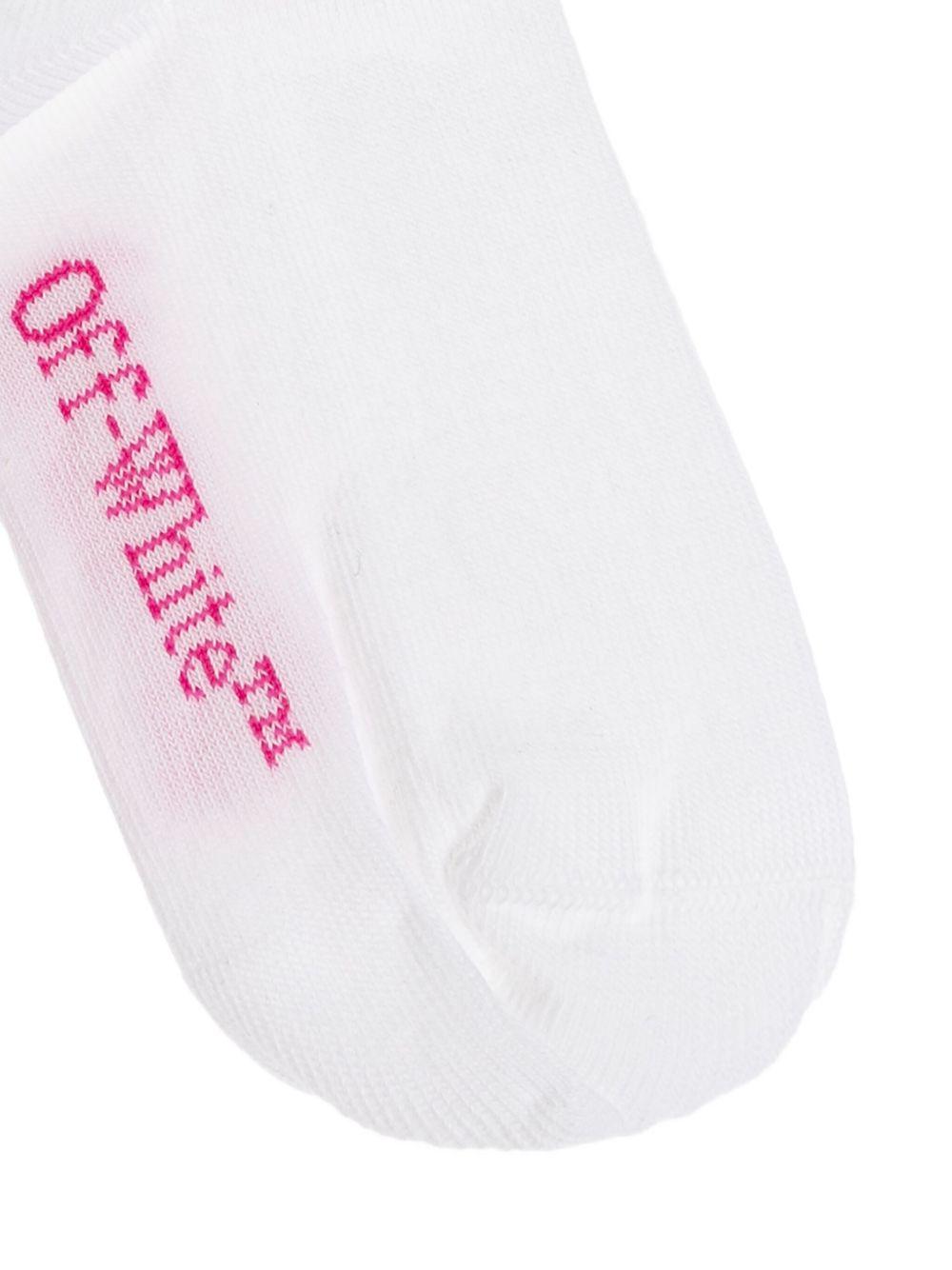 Calze bianche per bambina OGRA003F25KNI002 0132 Off White Kids 