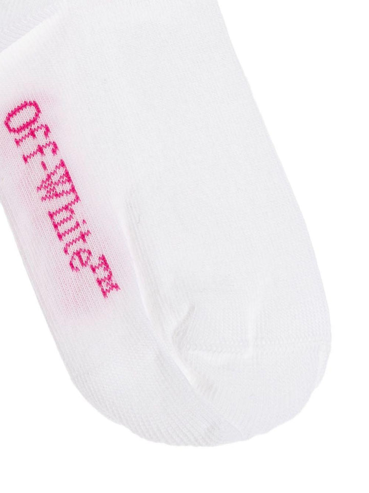 Calze bianche per bambina OGRA003F25KNI002 0132 Off White Kids 