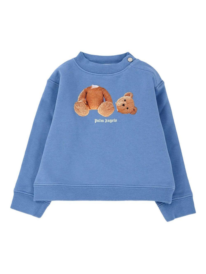Felpa azzurra per neonato