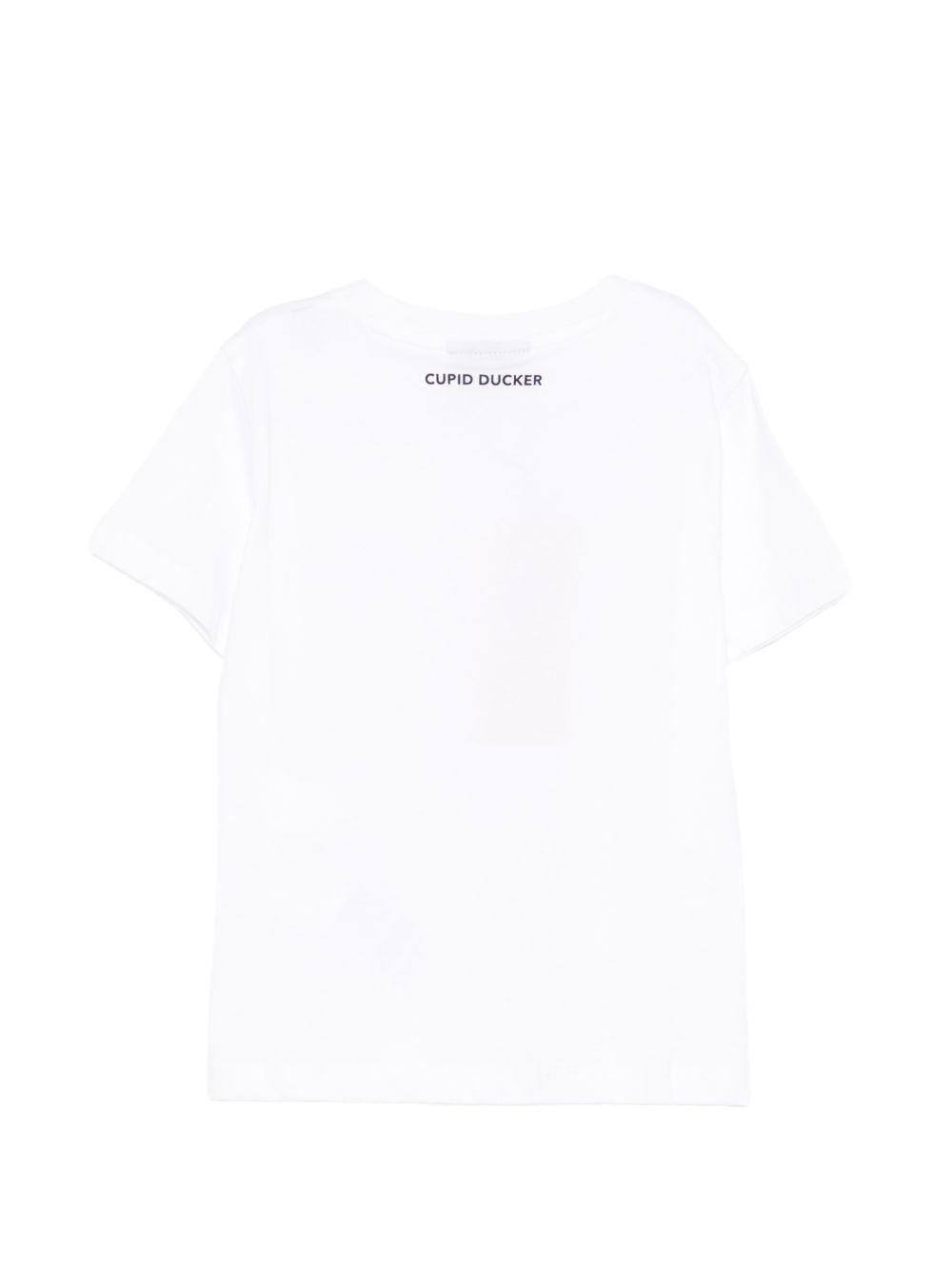 T-shirt bianca per bambino JT1732XBESY22 00000 Save The Duck Kids 