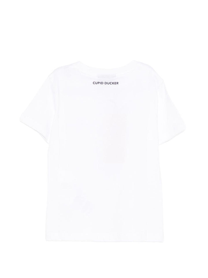T-shirt bianca per bambino JT1732XBESY22 00000 Save The Duck Kids 