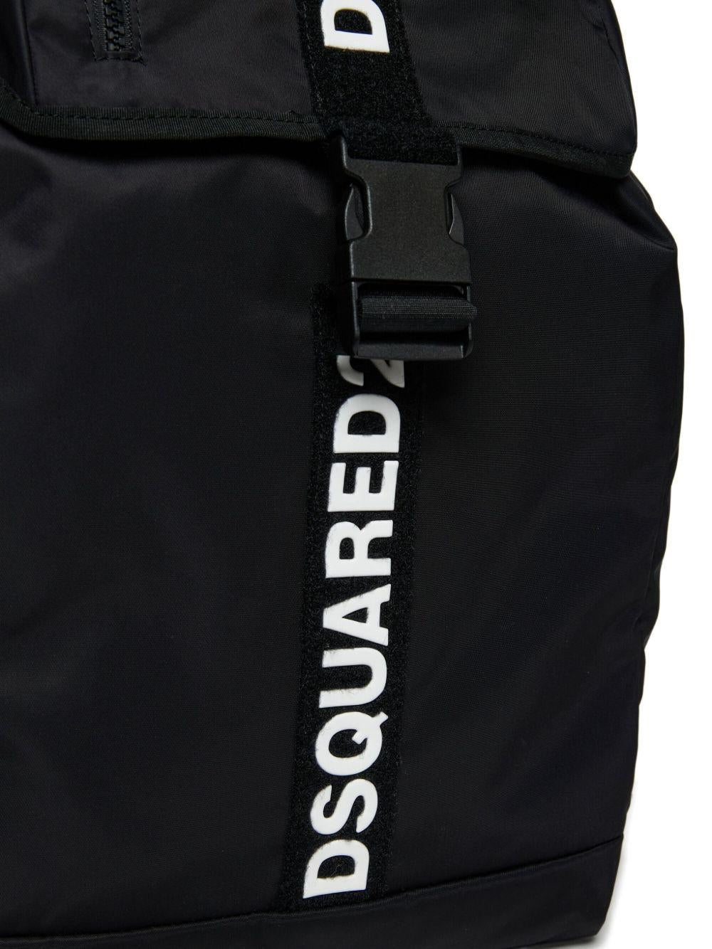 Zaino nero per bambino DQ3125D0A3M DQ900 Dsquared2 Kids 