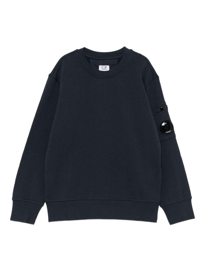 Felpa blu scuro per bambino CMF00XLCA76 41150 C.P Company Kids 